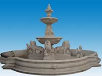 marble fountain