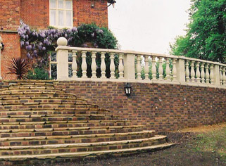 Buff Balustrade