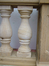 Carved Balustrade