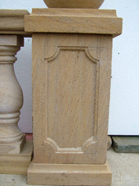 Carved Balustrade