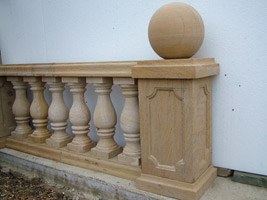 Carved Balustrade