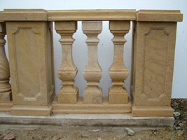 Carved Balustrade