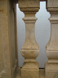 Carved Balustrade