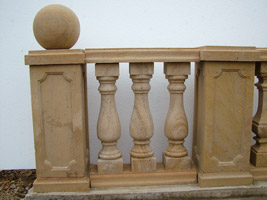 Carved Balustrade